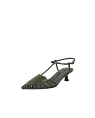 Bibi Lou 678z21vk.vm Décolleté slingback in vernice Verde Militare