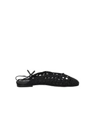 Bibi Lou 704z75vk Ballerine slingback in tessuto intrecciato Nero