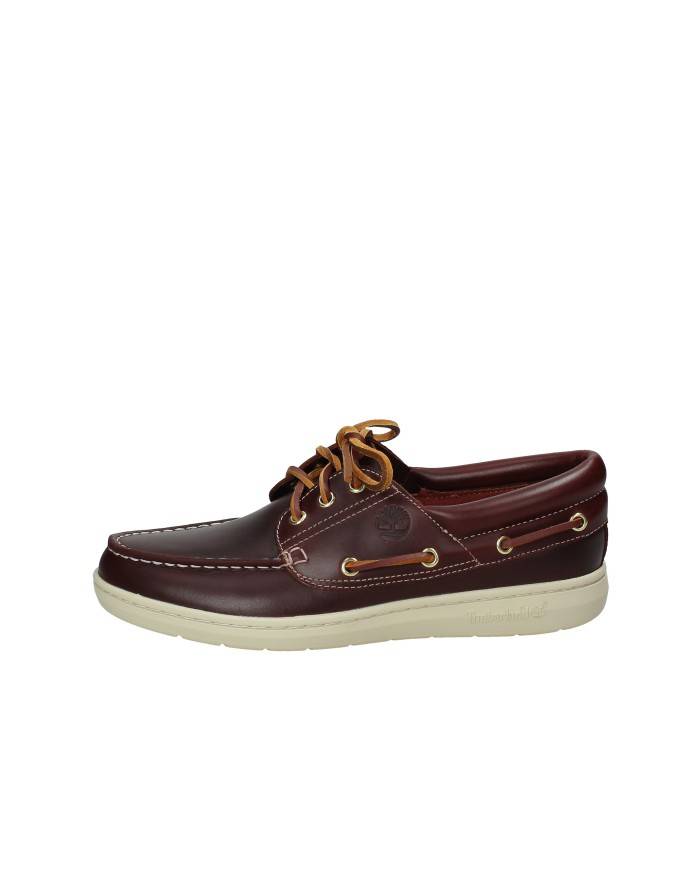 Timberland® Portofino.eiw Scarpa da barca uomo in pelle Premium Leather Bordeaux