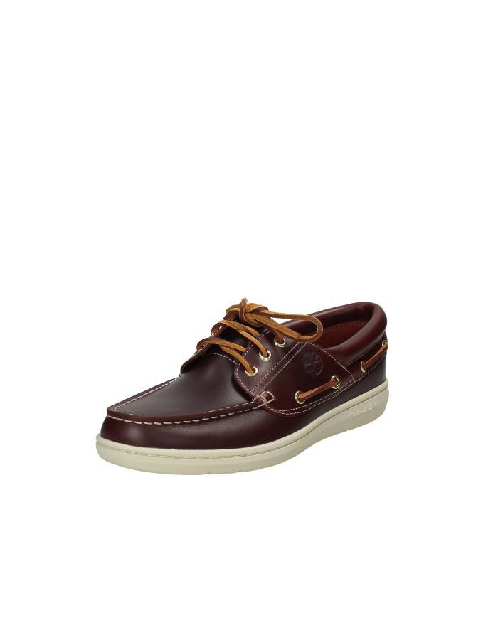 Timberland® Portofino.eiw Scarpa da barca uomo in pelle Premium Leather Bordeaux