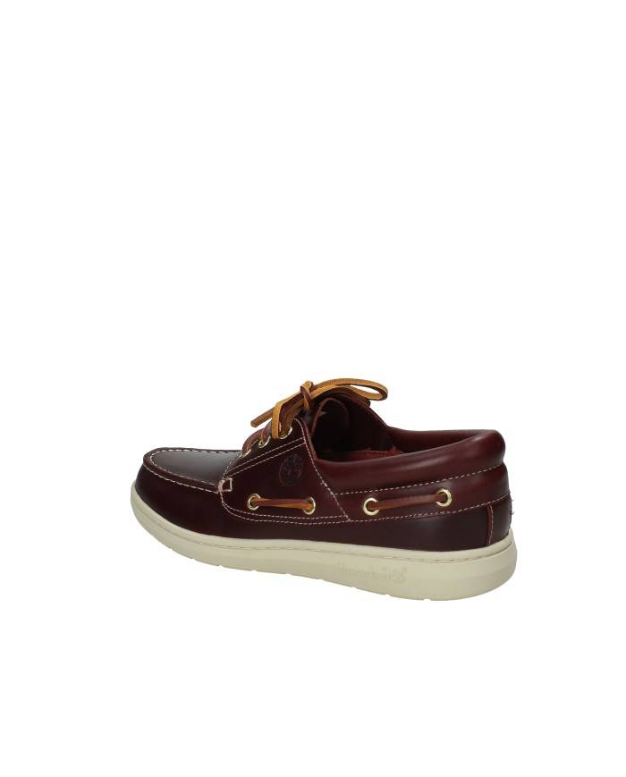 Timberland® Portofino.eiw Scarpa da barca uomo in pelle Premium Leather Bordeaux
