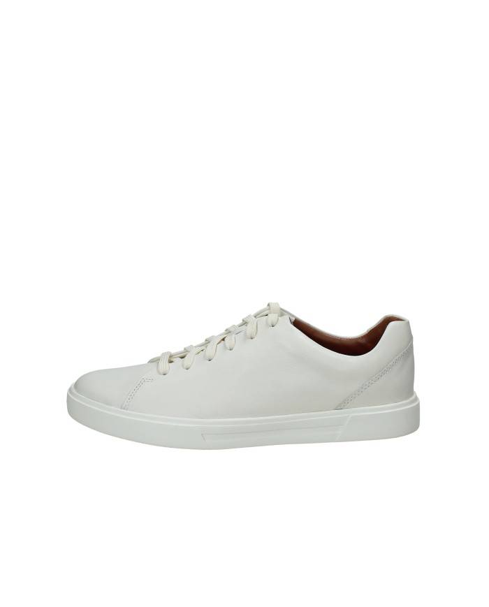 Clarks Un Costa Lace.26140164 Sneaker da uomo in pelle Bianco