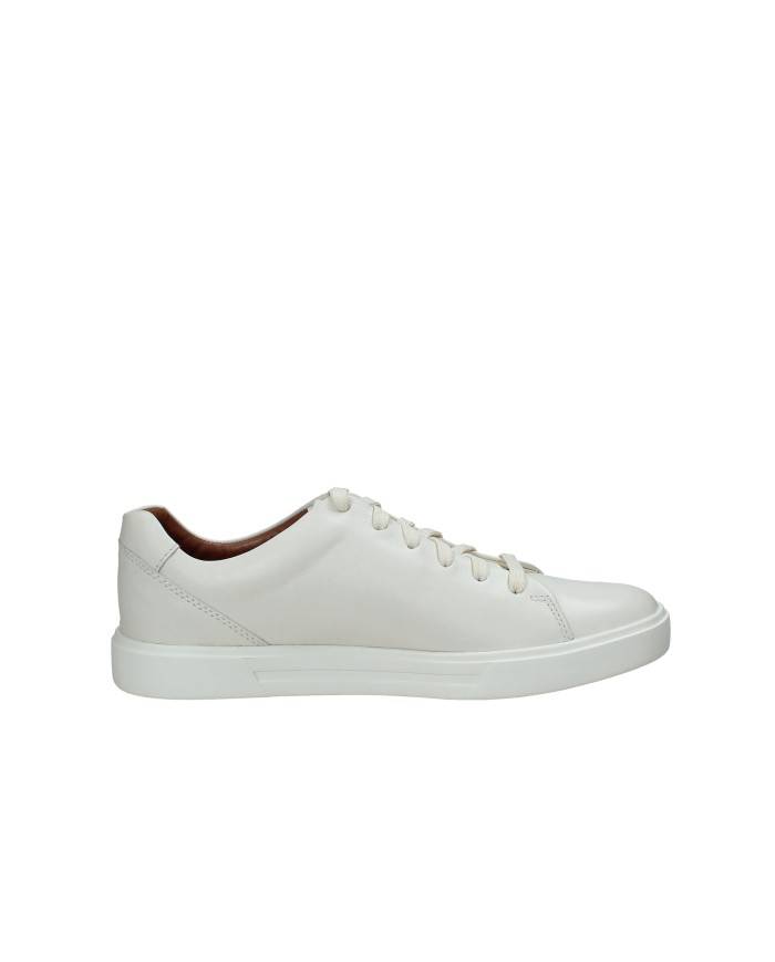 Clarks Un Costa Lace.26140164 Sneaker da uomo in pelle Bianco