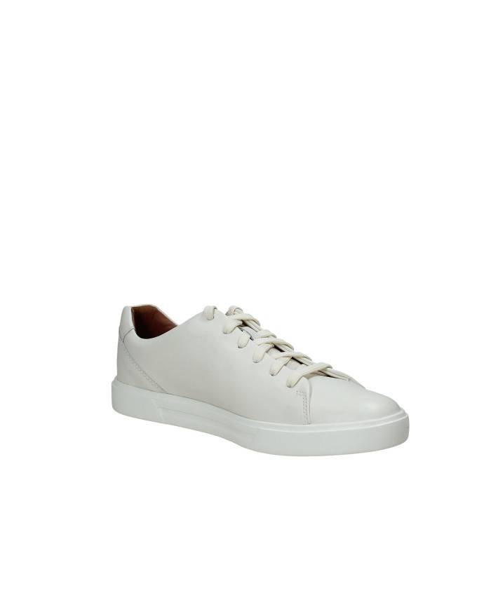 Clarks Un Costa Lace.26140164 Sneaker da uomo in pelle Bianco