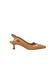 Mara Bini z538 Décolleté slingback in nappa Cammello