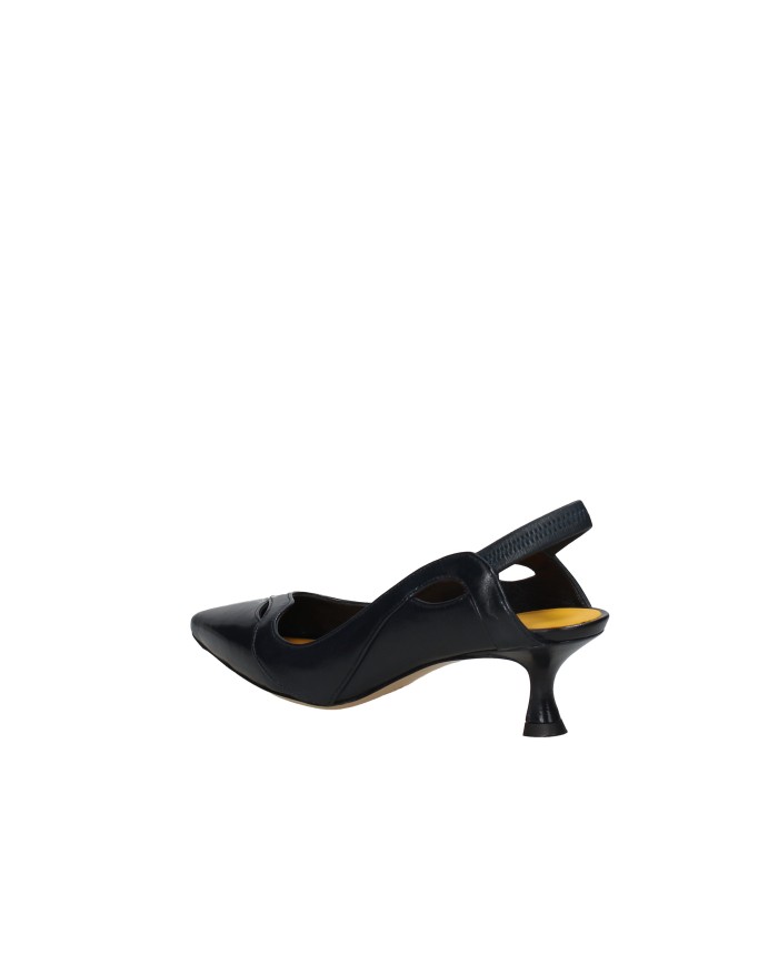 Mara Bini z538 Décolleté slingback in nappa Blu