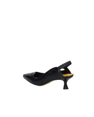 Mara Bini z538 Décolleté slingback in nappa Blu