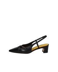 Mara Bini z531 Décolleté slingback con cinturini in nappa Nero