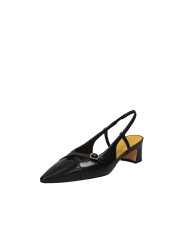 Mara Bini z531 Décolleté slingback con cinturini in nappa Nero