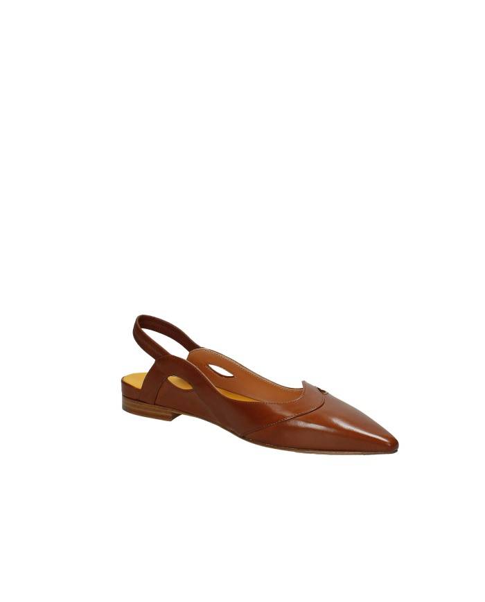 Mara Bini z518 Ballerine slingback in nappa Tan