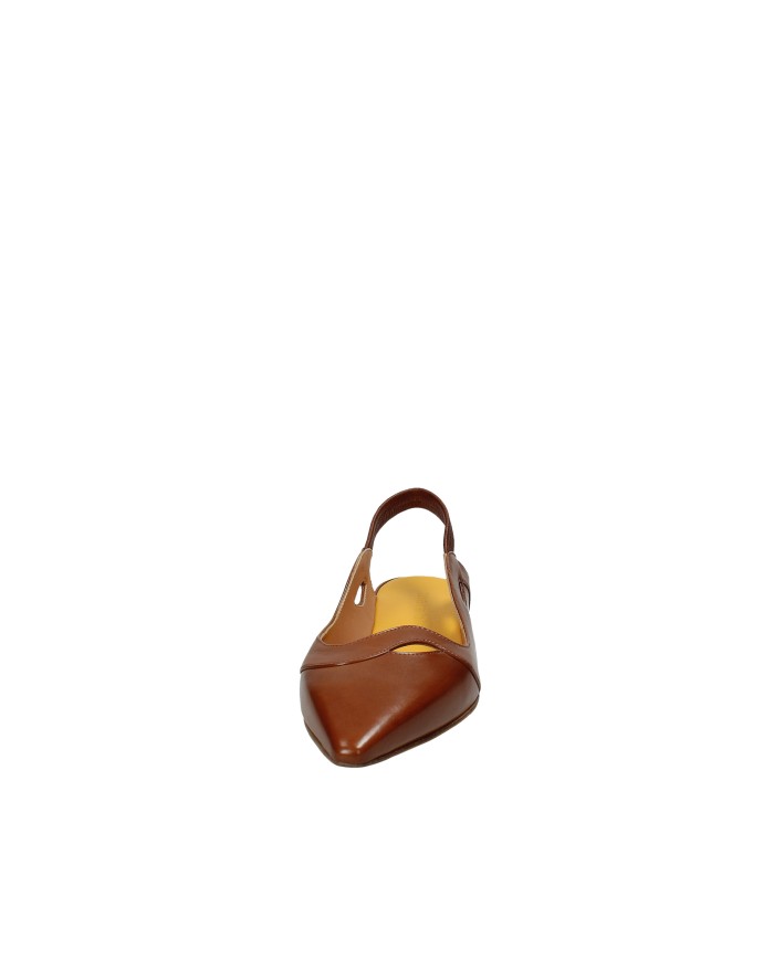 Mara Bini z518 Ballerine slingback in nappa Tan