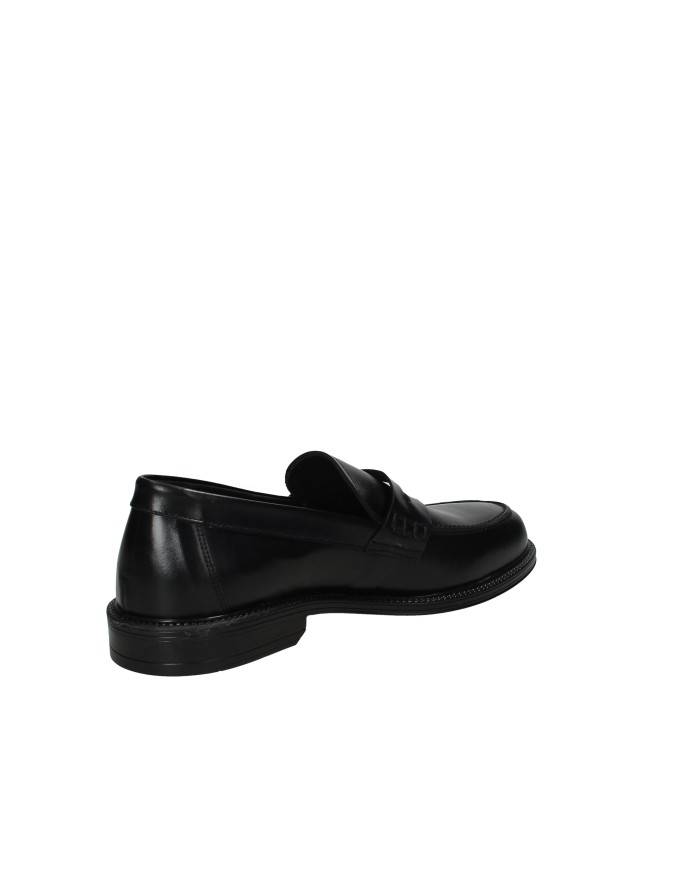 Pawelk's 19036.26 Mocassino classico da uomo in pelle Nero