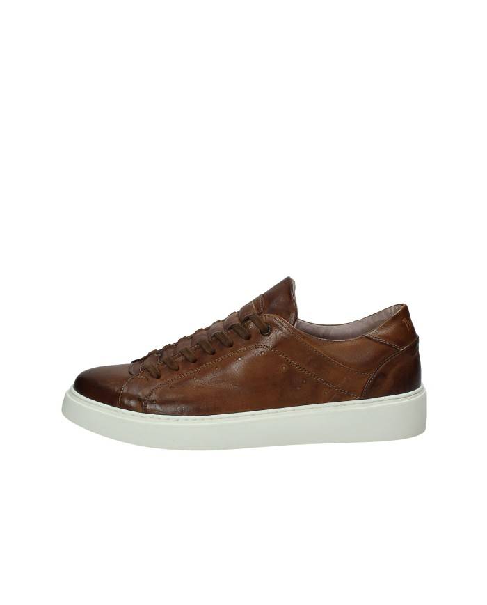 Pawelk's 20620.26 Sneaker slip-on da uomo in pelle Tan
