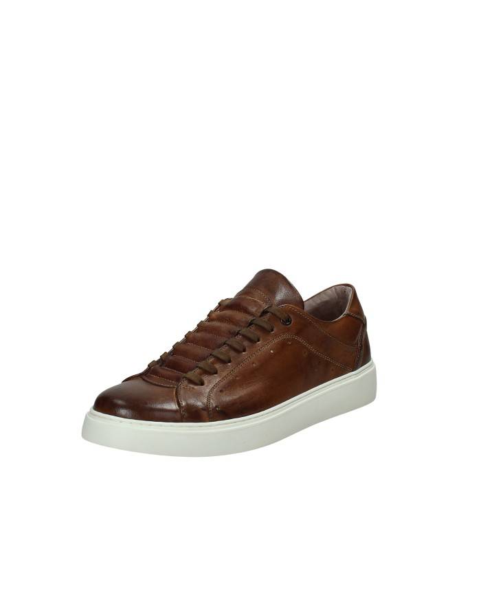 Pawelk's 20620.26 Sneaker slip-on da uomo in pelle Tan