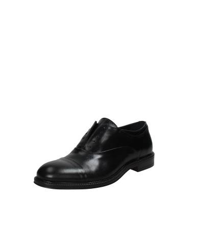Pawelk's 25100 Scarpa allacciata da uomo in pelle Nero