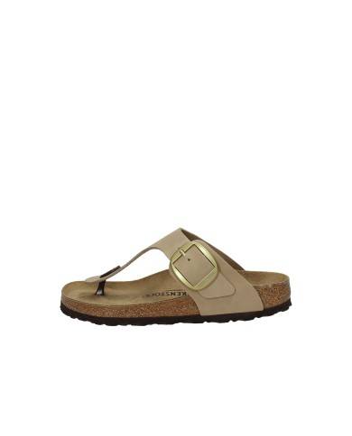Birkenstock Gizeh Big.1023966 Sandalo infradito Gizeh Big Buckle in nabuk Sabbia