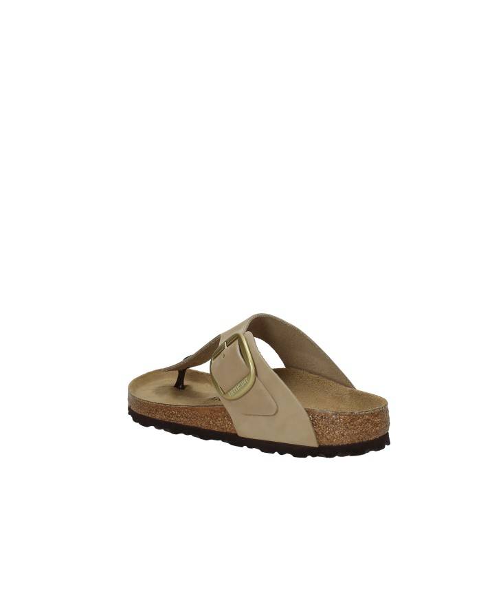 Birkenstock Gizeh Big.1023966 Sandalo infradito Gizeh Big Buckle in nabuk Sabbia