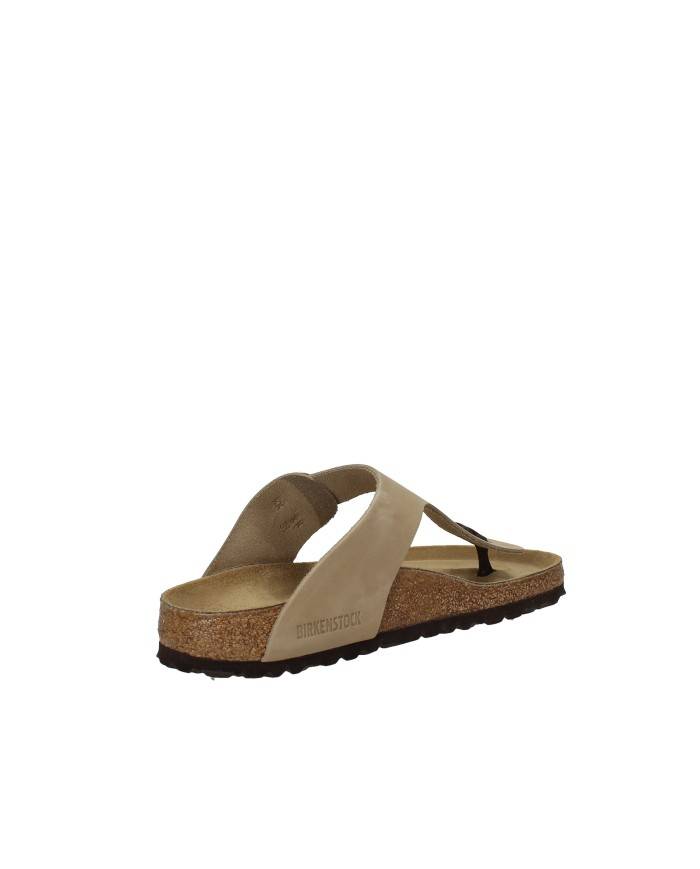 Birkenstock Gizeh Big.1023966 Sandalo infradito Gizeh Big Buckle in nabuk Sabbia