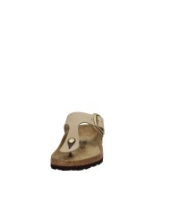 Birkenstock Gizeh Big.1023966 Sandalo infradito Gizeh Big Buckle in nabuk Sabbia