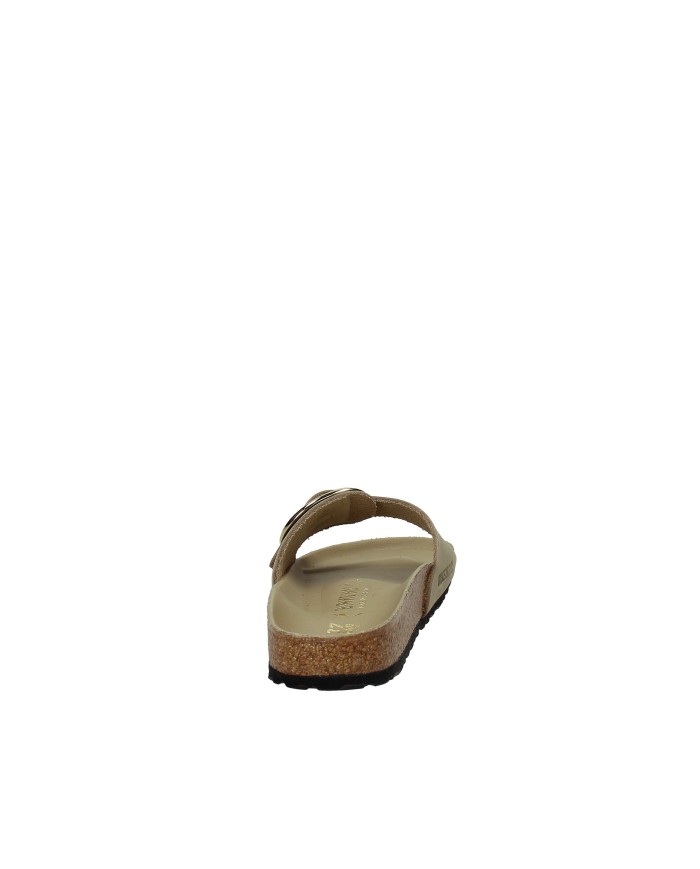 Birkenstock Madrid Big.1030467 Sandalo una fascia Madrid Big Buckle in pelle oliata Taupe