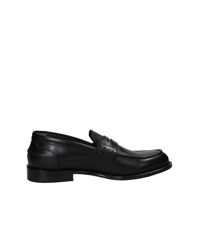 Nicolsadler Brando Mocassino da uomo in pelle Nero