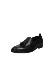 Nicolsadler Havana 02 Mocassino da uomo con nappine in pelle Nero