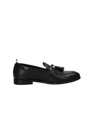 Nicolsadler Havana 02 Mocassino da uomo con nappine in pelle Nero