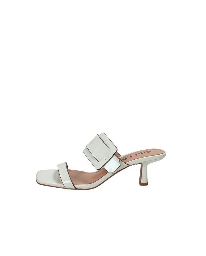 Bibi Lou 662z21vk Sandali scalzati con tacco in vernice Bianco