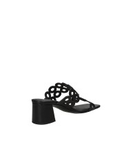 Bibi Lou 627z10vk Sandali scalzati alti in pelle Nero