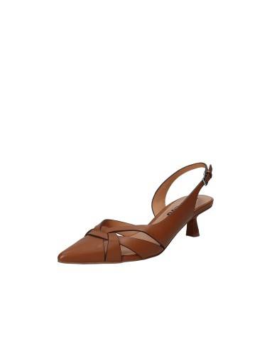 Bibi Lou 632z10vk Décolleté slingback a punta in pelle Tan