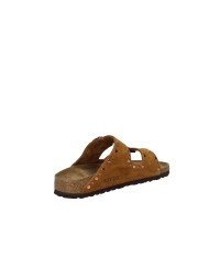 Birkenstock Arizona Rivet.1031731 Sandalo due fasce Arizona in camoscio Tan