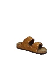 Birkenstock Arizona Rivet.1031731 Sandalo due fasce Arizona in camoscio Tan