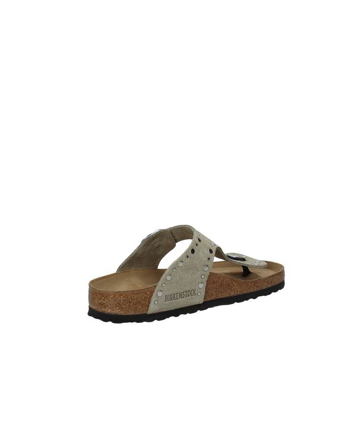 Birkenstock Gizeh Rivet.1029388 Sandali infradito Gizeh in camoscio Taupe