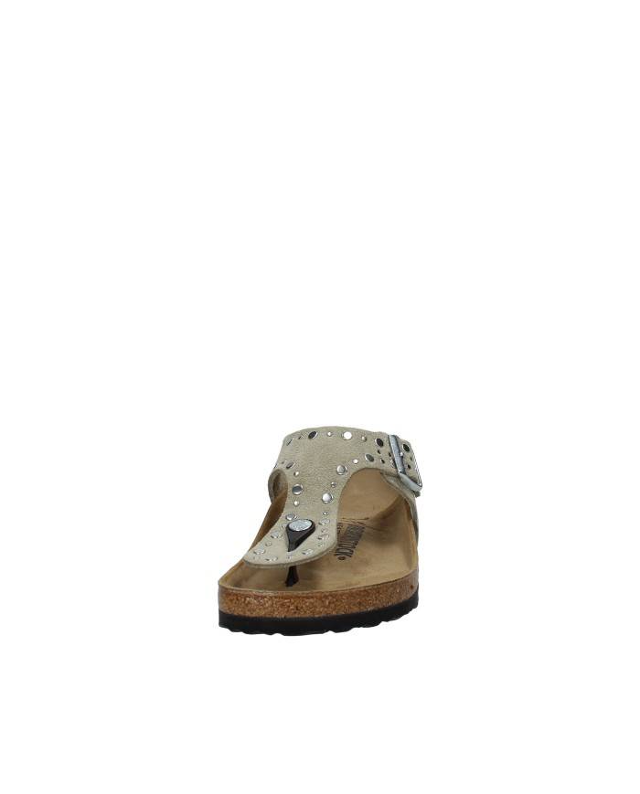 Birkenstock Gizeh Rivet.1029388 Sandali infradito Gizeh in camoscio Taupe