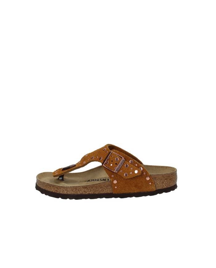 Birkenstock Gizeh Rivet.1031649 Sandali infradito Gizeh in camoscio Tan