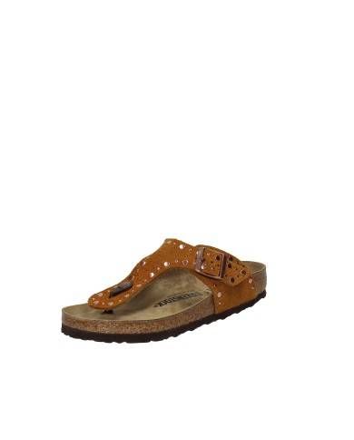 Birkenstock Gizeh Rivet.1031649 Sandali infradito Gizeh in camoscio Tan