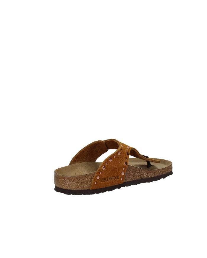 Birkenstock Gizeh Rivet.1031649 Sandali infradito Gizeh in camoscio Tan