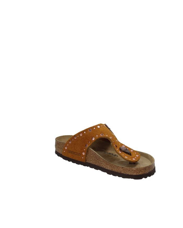 Birkenstock Gizeh Rivet.1031649 Sandali infradito Gizeh in camoscio Tan