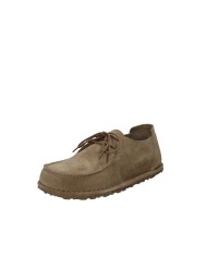 Birkenstock Utti.1027274 Mocassino allacciato in camoscio Taupe