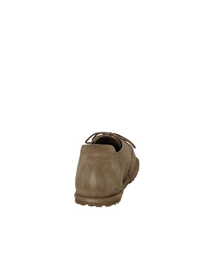 Birkenstock Utti.1027274 Mocassino allacciato in camoscio Taupe