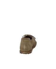 Birkenstock Utti.1027274 Mocassino allacciato in camoscio Taupe