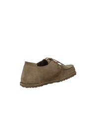 Birkenstock Utti.1027274 Mocassino allacciato in camoscio Taupe