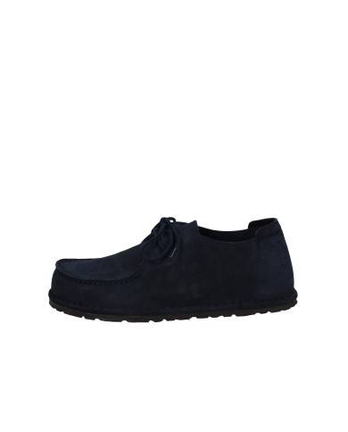 Birkenstock Utti.1031468 Mocassino allacciato in camoscio Blu