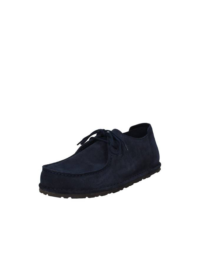 Birkenstock Utti.1031468 Mocassino allacciato in camoscio Blu