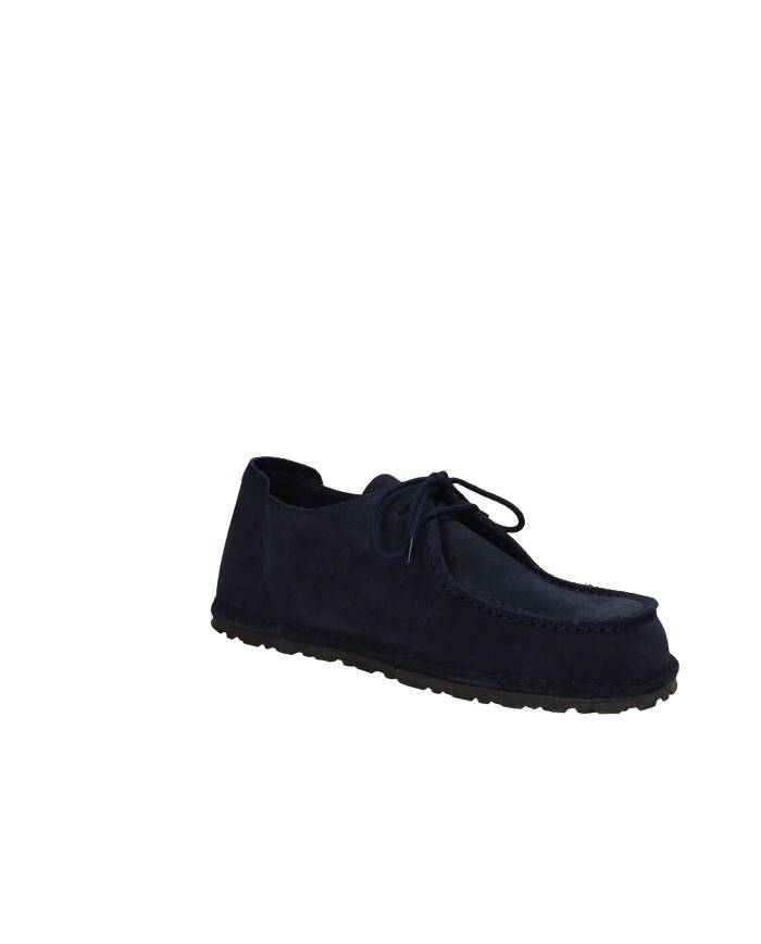 Birkenstock Utti.1031468 Mocassino allacciato in camoscio Blu