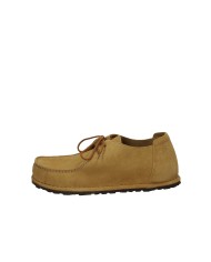 Birkenstock Utti.1031546 Mocassino allacciato in camoscio Tan