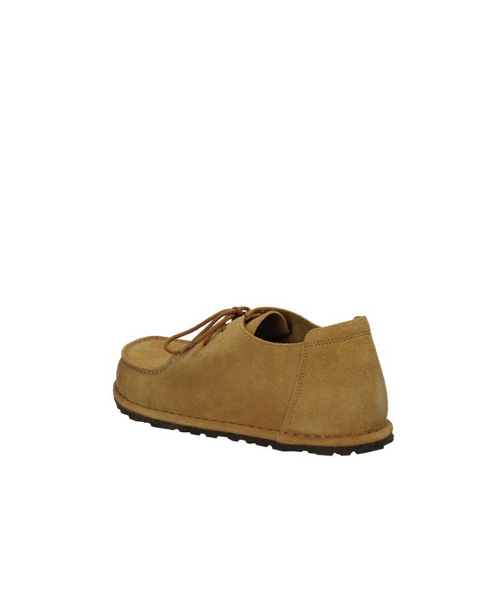 Birkenstock Utti.1031546 Mocassino allacciato in camoscio Tan