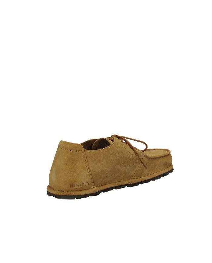 Birkenstock Utti.1031546 Mocassino allacciato in camoscio Tan