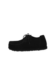 Birkenstock Utti.1028597 Mocassino allacciato in camoscio Nero