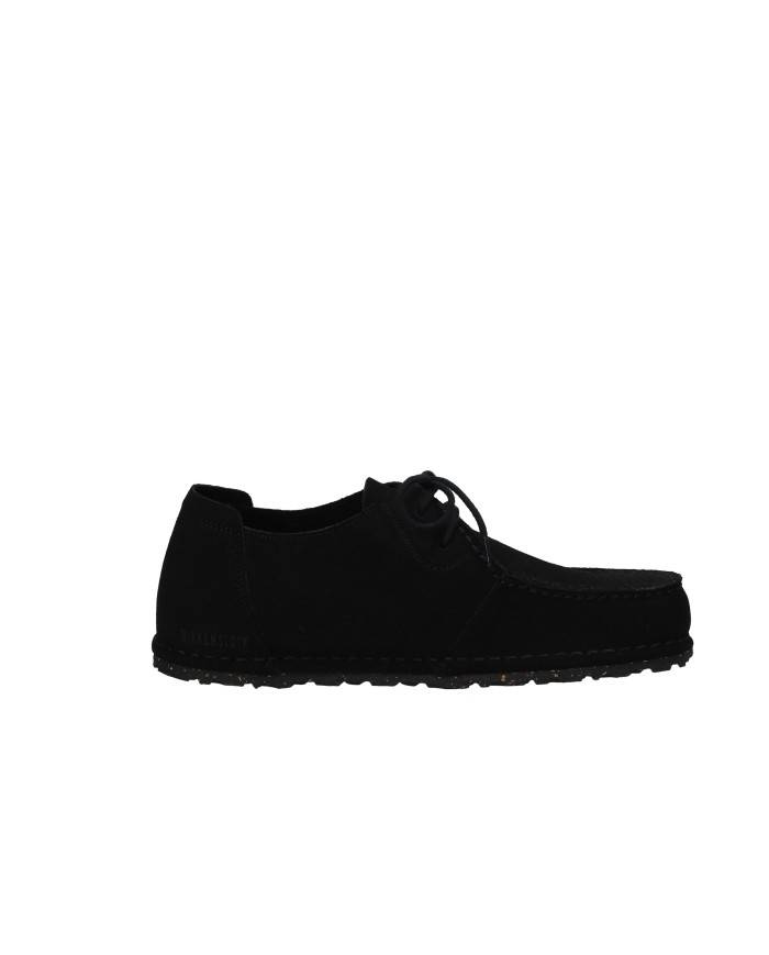 Birkenstock Utti.1028597 Mocassino allacciato in camoscio Nero